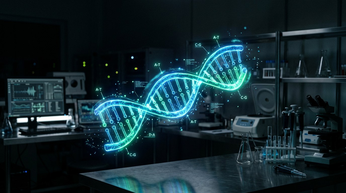 DNA zinciri görseli
